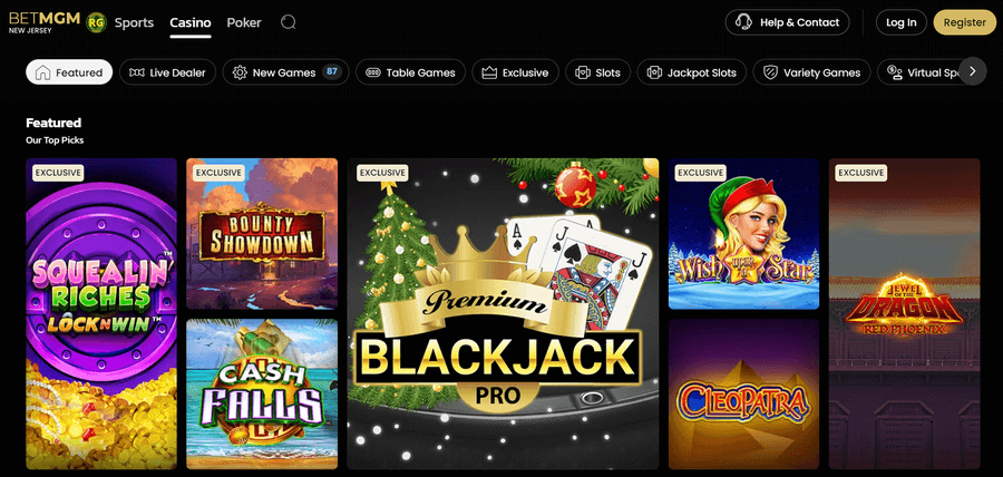 BetMGM Casino Games
