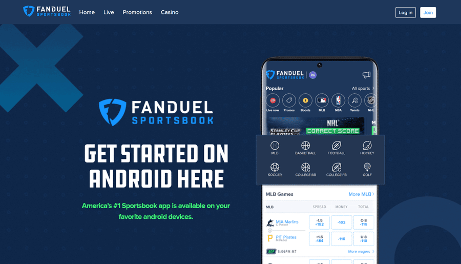 Fanduel Sports Betting Android App