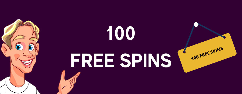 100 Free Spins Banner