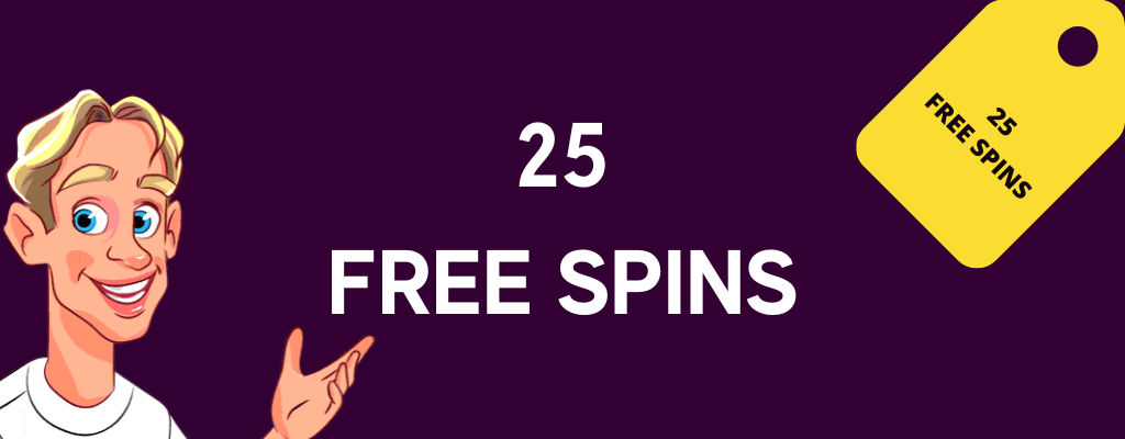 25 Free Spins Banner
